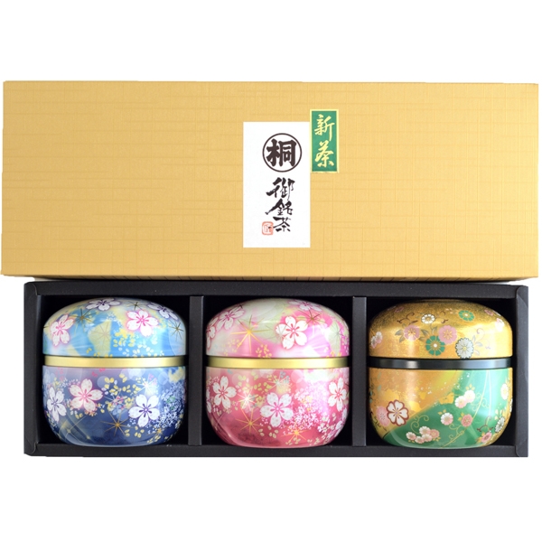 鈴子缶静岡丸子新茶3個セット