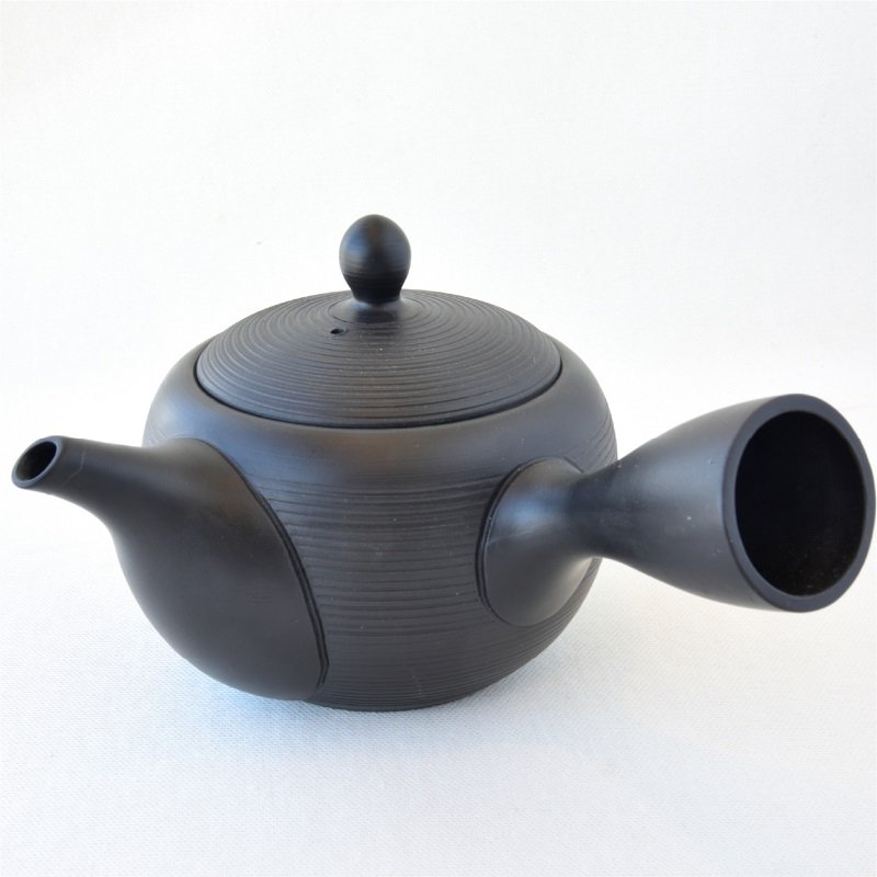 常滑焼 丸形急須 晶