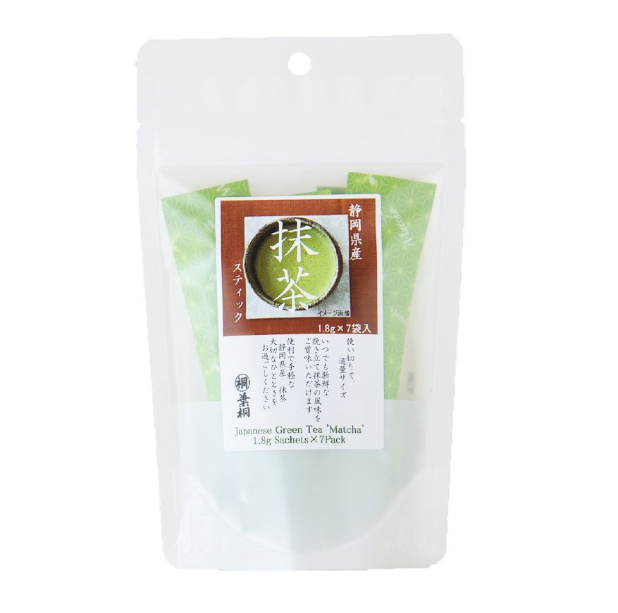 静岡産 抹茶スティック 1.8g×15ケ入り